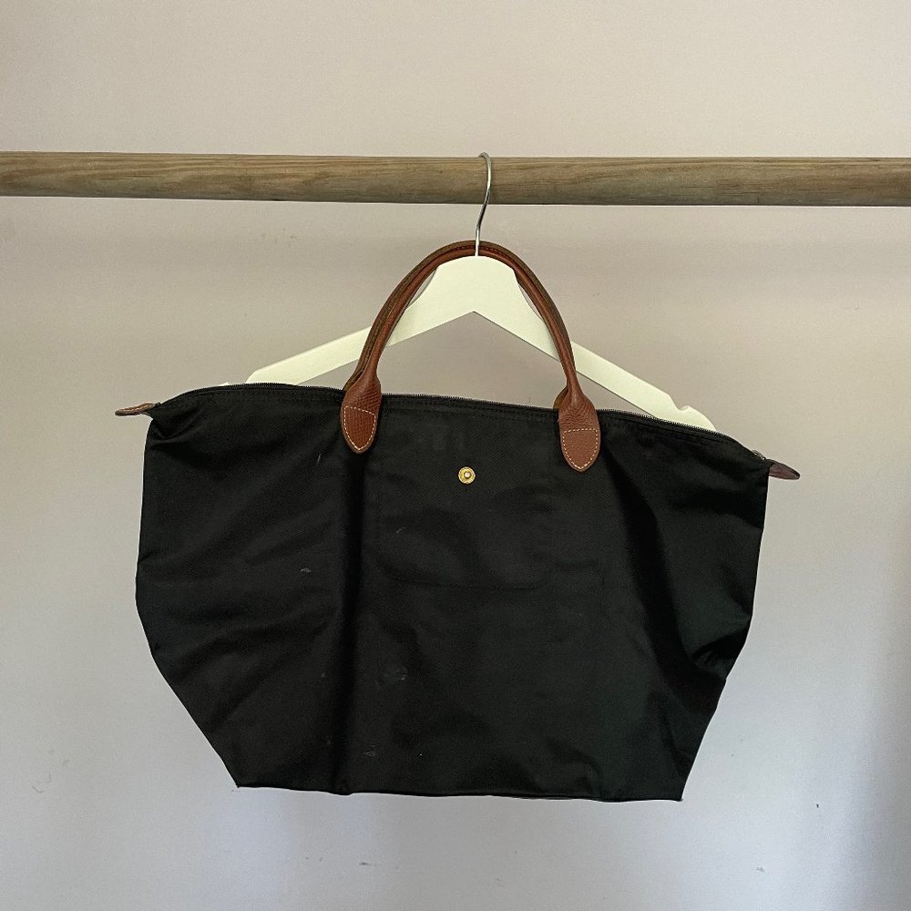Longchamp Le Pliage large travel tote